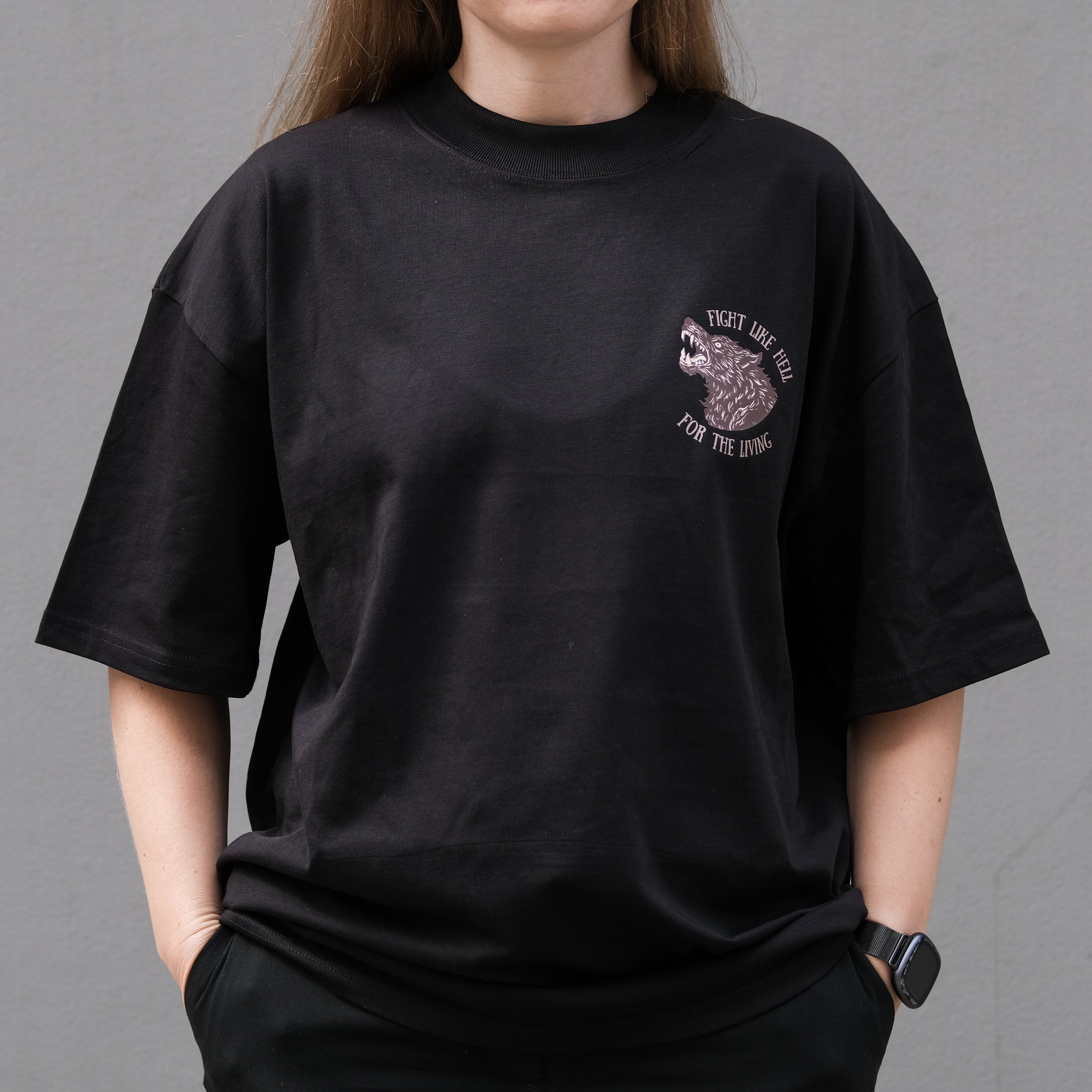T-skjorte fight like hell