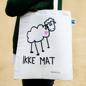Handlenett Ikke mat - naturhvit