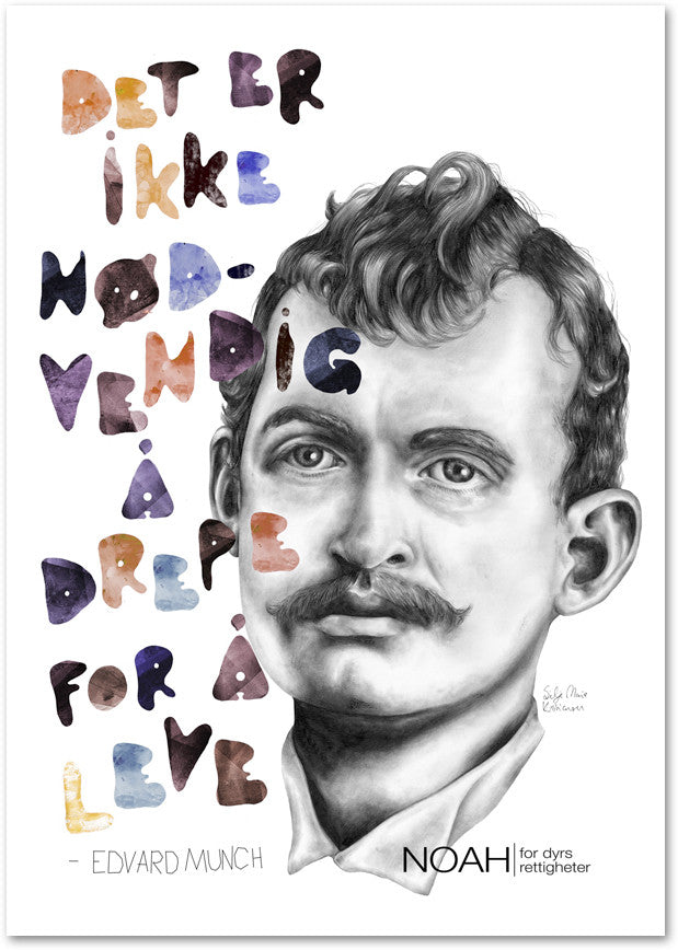 Plakat: Edvard Munch (A3)